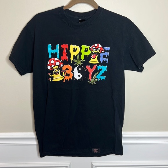 Other - Hippie boyz black t-shirt Medium